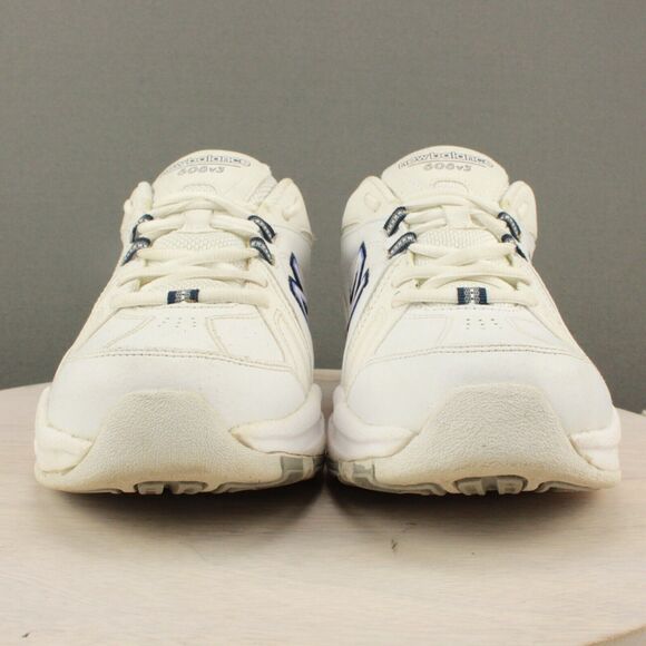 New Balance 608 V3 Training Shoes Womens 9.5 White Blue Walking Sneakers - Picture 3 of 11